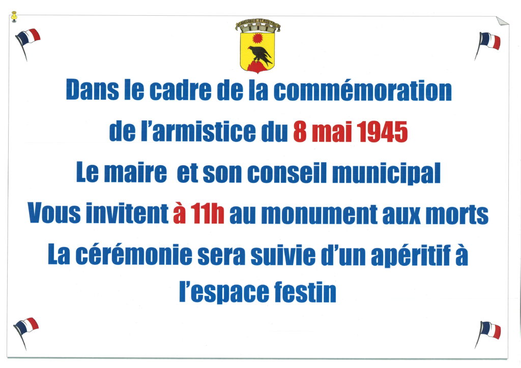 Commémoration du 8 mai