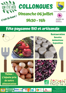 Fête paysanne BIO et Artisanale à Collongues