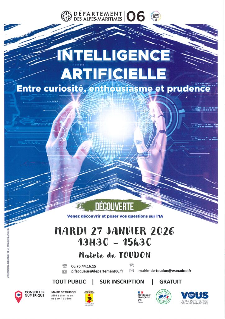 Atelier IA à TOUDON